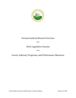 Judicial Branch Overview