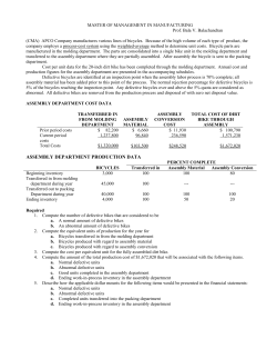 master of management in manufacturing