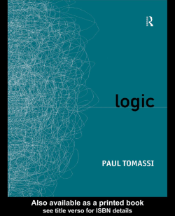 Paul Tomassi &ndash; Logic