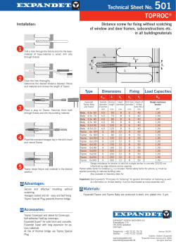 Technical data