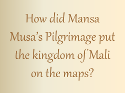 Mansa Musa - Coach Sutphin`s