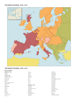 the great schism, 1378&ndash;1417 the great schism, 1378