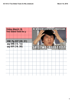 03-18 9.3 Two-Sided Tests for Mu.notebook