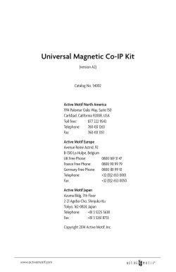 Active Motif`s Universal Magnetic Co