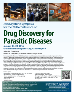 the flyer. - Kelly Chibale Research Group