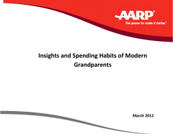 Insights and Spending Habits of Modern Grandparents