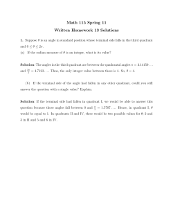Math 115 Spring 11 Written Homework 13 Solutions