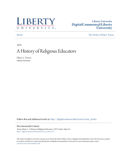 A History of Religious Educators