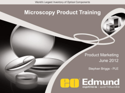 Basic Microscopy Training