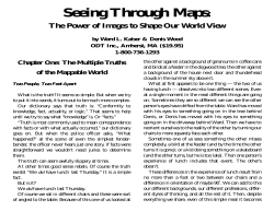 Seeing Through Maps: