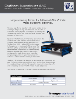 DigiBook SupraScan 2A0 - IImage Retrieval, Inc.