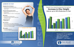 Increase in Disc Height