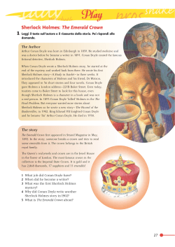 Sherlock Holmes: The Emerald Crown