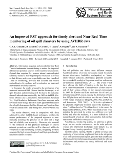 An improved RST approach for timely alert and Near Real