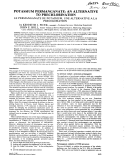 Potassium Permanganate: An Alternative To