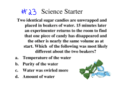 Science Starter