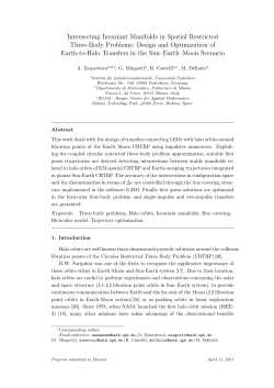 Intersecting Invariant Manifolds in Spatial Restricted Three