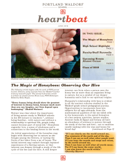 June - Portland Waldorf School