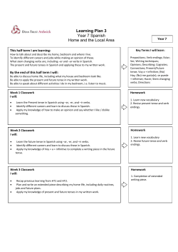 LP3 Spanish - Dean Trust Ardwick
