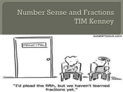 Fractions—For these problems, circle the greater number of each