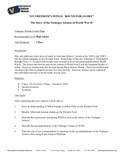 Five-day Lesson Plan - Pennsylvania Veterans Museum