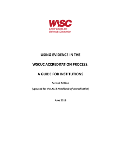 Evidence Guide