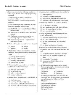 Frederick Douglass Academy Global Studies