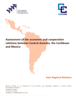 Assessment of the economic and cooperation relations