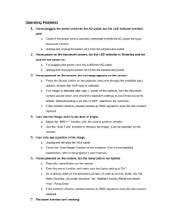 Operating Problems - Warren County Schools