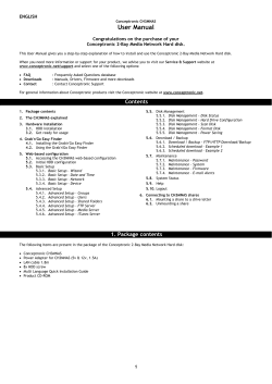 User Manual - Conceptronic