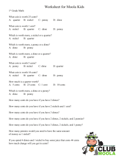 Club Moola Worksheet