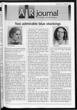 Feb - The Association of Jewish Refugees