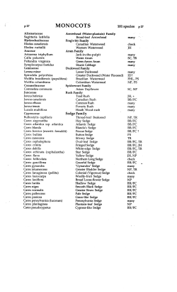 monocots - Walden Biodiversity Day