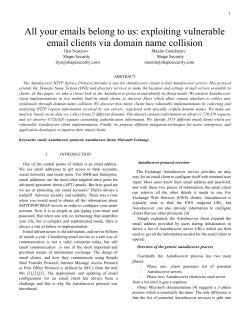 All your emails belong to us: exploiting vulnerable email