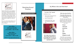 Resisting Sexual Pressure