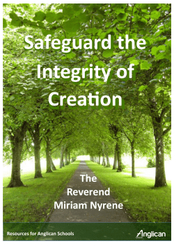 Safeguard the Integrity of Creation