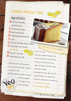 Ingredients - Yeo Valley