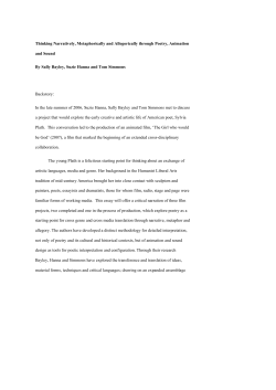Article for the Journal of American Studies
