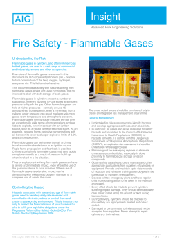 Flammable Gases