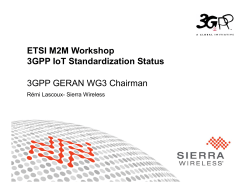3GPP - ETSI docbox