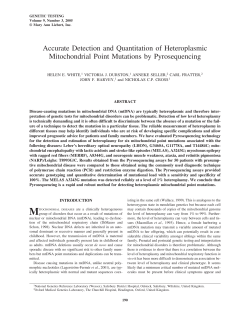 as a PDF - National Genetics Reference Laboratories