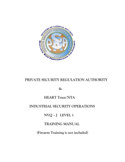 HEART Trust Level-1 Security Training Summary