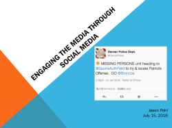 Social Mediated Crisis Communication Model