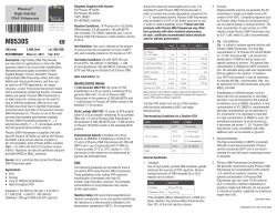 Datasheet for Phusion&reg; High-Fidelity DNA Polymerase