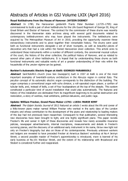 Abstracts of articles in GSJ 69