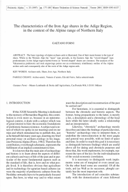 The characteristics of the Iron Age shares in the