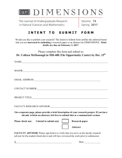 Intent to submit forms 2017