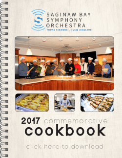 SBSO on Facebook - Saginaw Bay Symphony Orchestra