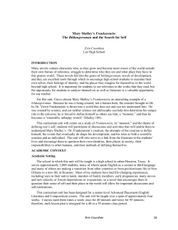 Mary Shelley`s Frankenstein: The