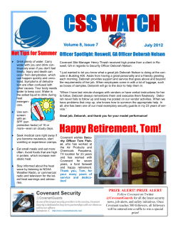 Happy Retirement, Tom!